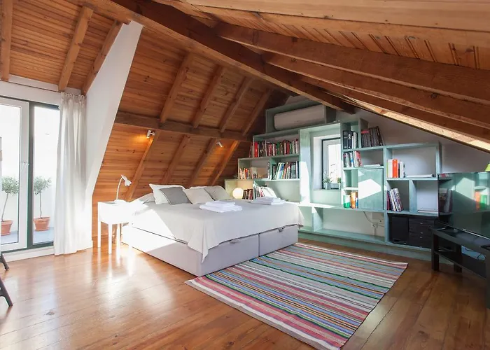 شقة Flh Bairro Alto Loft With Sunny Terrace